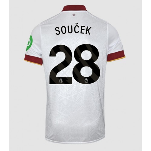 Fotbalové Dres West Ham United Tomas Soucek #28 Alternativní 2024-25 Krátký Rukáv